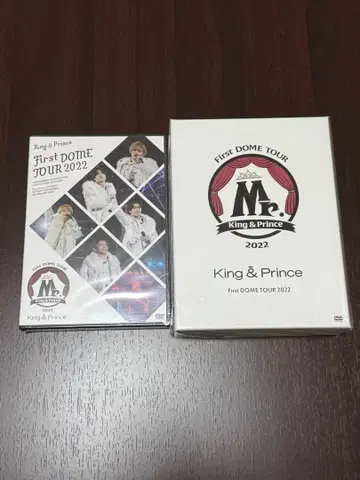 [ 미개봉 ] King & Prince 돔 투어 2022 DVD 2 형태