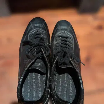 PATRICK 블랙 스니커즈