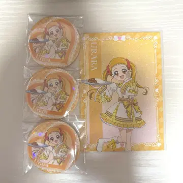 카스가노 우라라 스이파라 스위츠 파라다이스 굿즈 홀로그램 캔뱃지