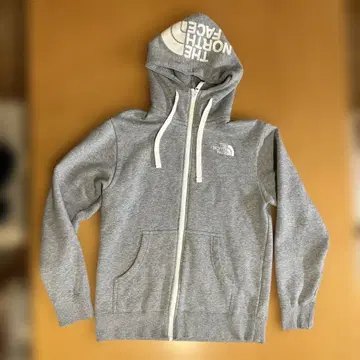 THE NORTH FACE 그레이 풀 집업 후드티 S