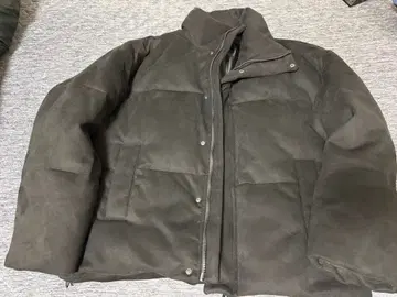 CLEL 볼륨 하이넥 숏 패딩 자켓