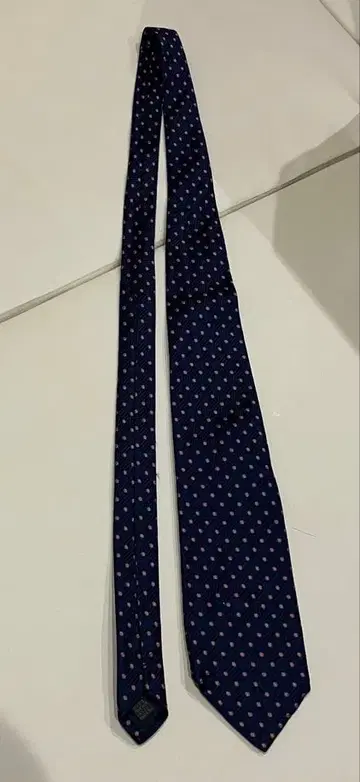 Paul Smith 도트 무늬 넥타이 네이비