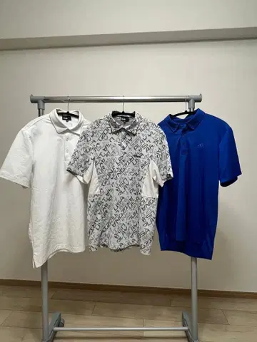 PING adidas 피케 셔츠 3장 세트 M 사이즈