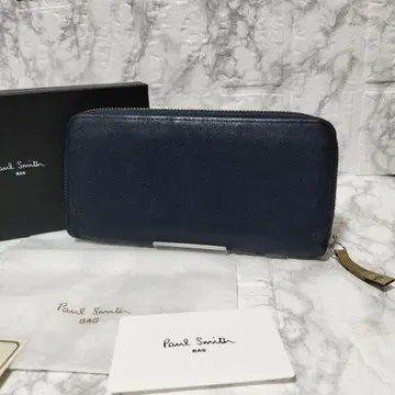 [ 인기 ] Paul Smith 네이비 장지갑