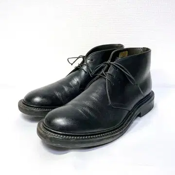 REGAL 리걸 처카 부츠 가죽 26cm 블랙 블랙 일본제