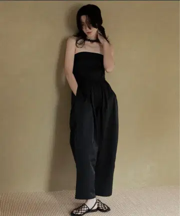 [ anuke ] Wide Bare Combinaison