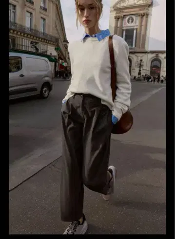 ZARA 다트 뒷밴딩 팬츠