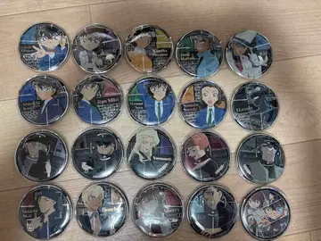 명탐정 코난 usj 콜라보 캔뱃지 2023 컴플리트 세트