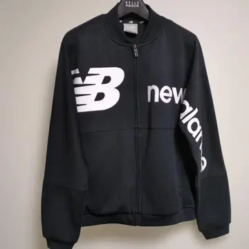 뉴발란스 빅 로고 바시티 자켓형 저지 자켓