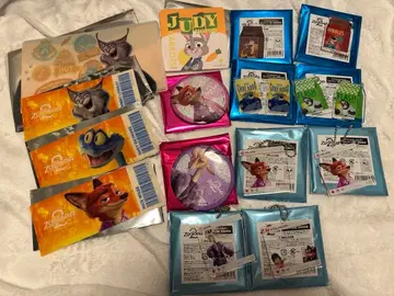 주토피아 카페 랜덤 굿즈