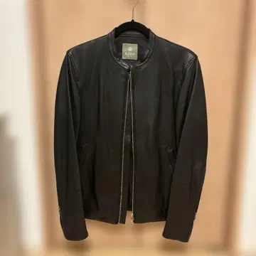 nano & co 블랙 가죽 자켓