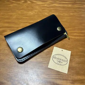 트래커 월렛 HORWEEN사 크롬엑셀 롱 2층 타입 차심