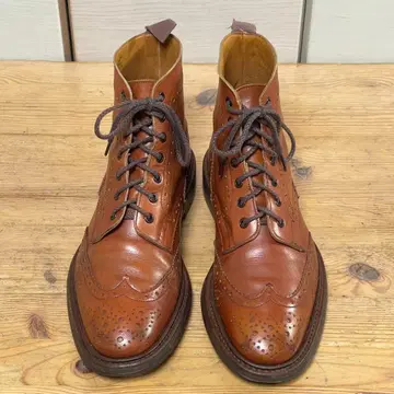 트리커스 x 폴스미스 윙 팁 가죽 부츠 9