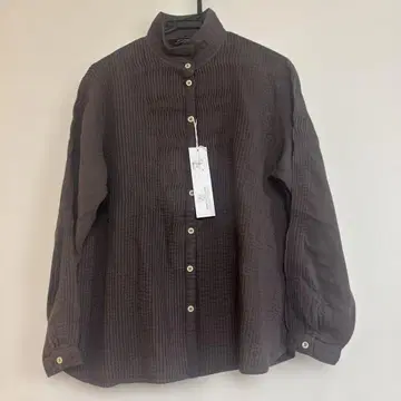 yacco maricard 긴팔 셔츠 스탠드 카라