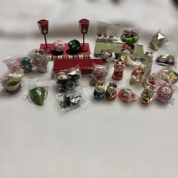 일본의 전통 행사 꽃놀이 세트