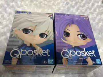 블루 록 나기 세이시로 미카게 레오 피규어 Q posket