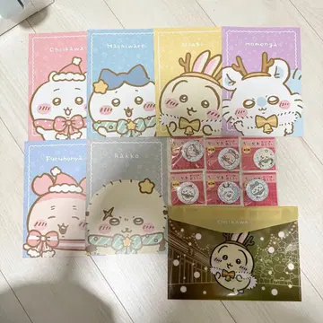 치이카와 A5 노트 캔 거울 세븐일레븐