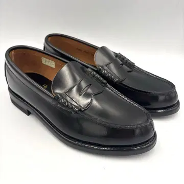 새상품급 리갈 REGAL 2177 가죽 로퍼 [24.5] 블랙