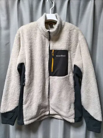 몽벨 크리마에어 자켓 보아 플리스 화이트 M-R