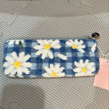 꽃무늬 후와후와 파우치 페이러