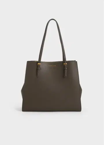 [ CHARLS&KEITH ] Sansa 클래식 더블 핸들 토트백