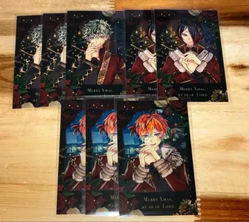 악마 집사와 검은 고양이 아쿠네코 크리스마스 폴라로이드 별장 세트