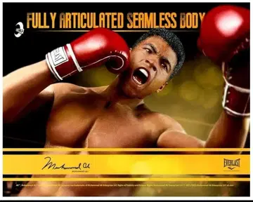 미사용 새상품 1/6 무하마드 알리 액션 피규어 심리스 바디