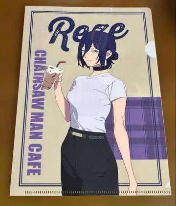 체인소 맨 카페 레제 미니 클리어 파일