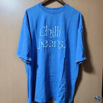 Chilli Beans. 파랑 XL 사이즈 티셔츠