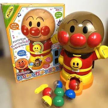 [ 단종 레어템 ] 호빵맨 두근두근 가챠 굴리기 구형 타입