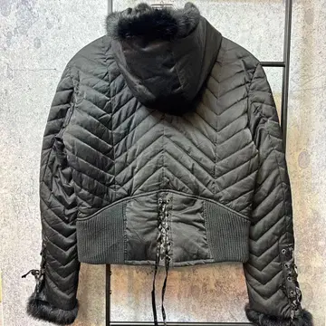 bebe 백리본 블랙 Y2K 숏 자켓 짧은 기장