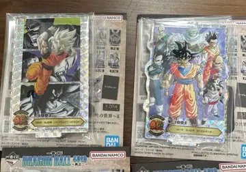 제일복권 드래곤볼 40th~그 두 번째~ F상 시크릿 2종 미사용