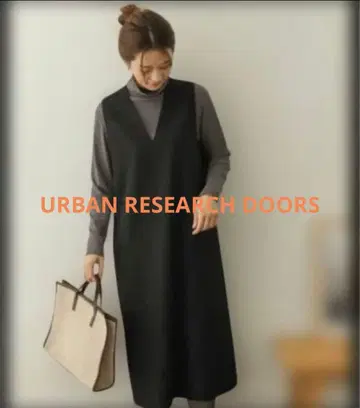 어반 리서치 도어스 오버롤 스커트 원피스 따뜻한 기모