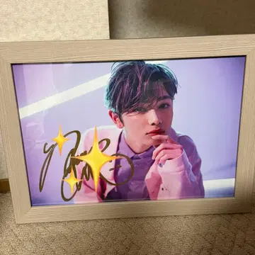 미야세 류비 친필 사인 패널