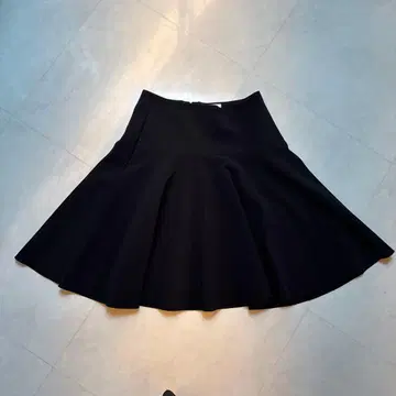 [새상품급] 폭시 뉴욕 미드나잇 블루 플레어 스커트 무릎 기장 38