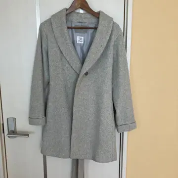 유나이티드 애로우즈 라이트 그레이 체스터 코트