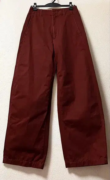 유니클로 배기 커브 청바지