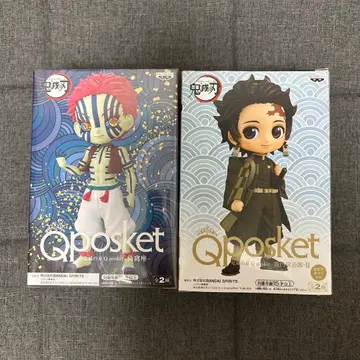 Qposket 카마도 탄지로 아카자 2체 세트