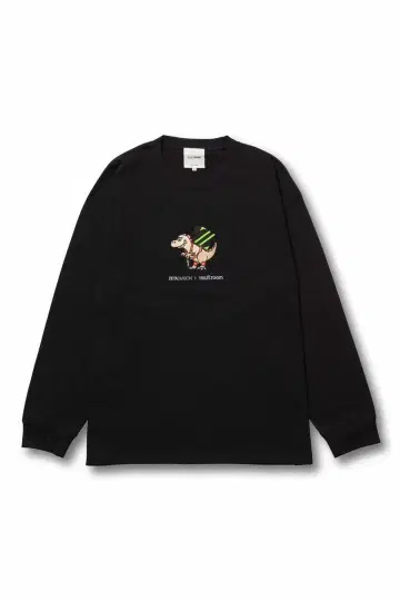 [새상품] KEYREX x ZETA L/S TEE / BLK M사이즈