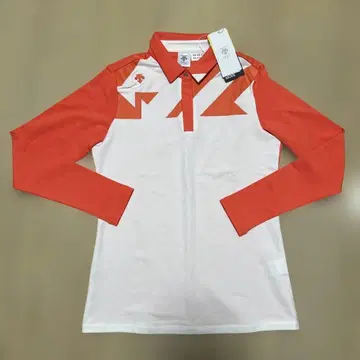 택 포함 새상품 데상트 골프 긴팔 상의