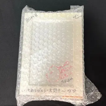 아키모토 마나츠 친필 사인 포함 사진 스탠드