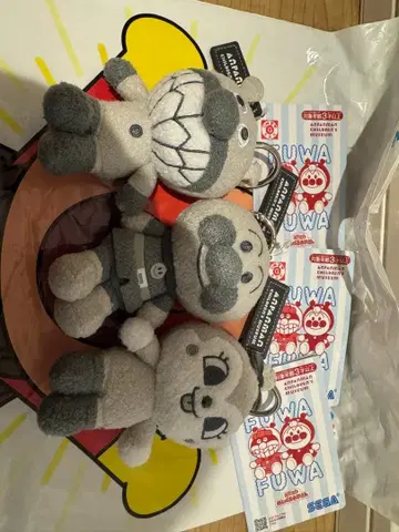 (당일 발송) 호빵맨 뮤지엄 한정판 color 컬렉션 흑백