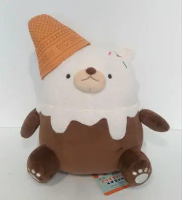 우유 사람 아이스크림 곰돌이 BIG 봉제 인형