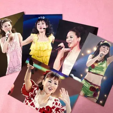 마츠다 세이코 라이브 사진 5매 세트 2004