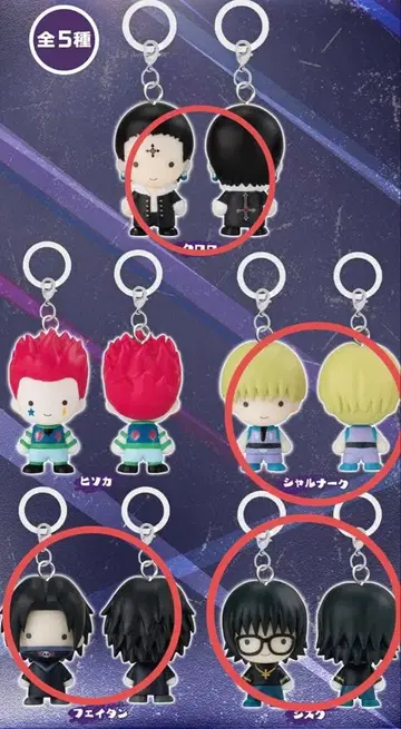 HUNTER x HUNTER 메지루시 액세서리