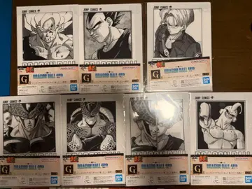 제일복권 드래곤볼 40th G상 코믹스 클리어 파일 세트 7종