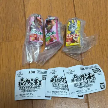 팩앤초 미니어처 참 주토피아2 3종