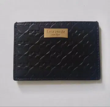 케이트 스페이드 블랙 카드 케이스
