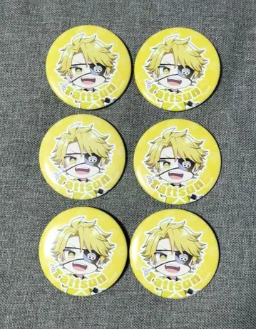 컬러풀 피치 타츠 군 캔 배지