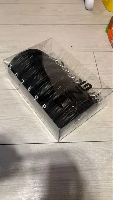 PING 아이언 골프헤드커버 8개 세트 박스 포함